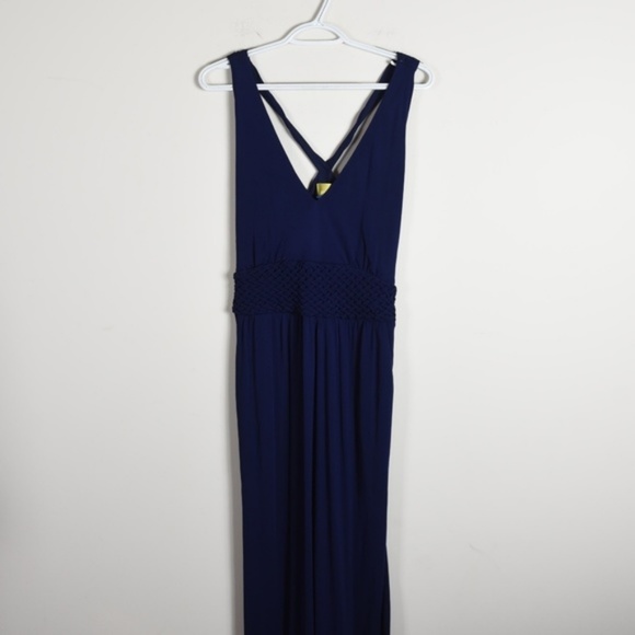 Anthropologie Maeve Blue Maxi Dress NWT 16 - Picture 3 of 4